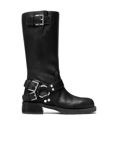 MICHAEL MICHAEL KORS LEATHER BOOTS