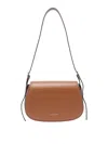 Michael Michael Kors Leather Crossbody Bag In Brown
