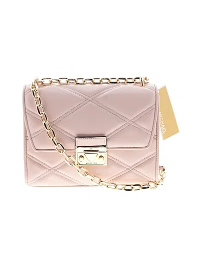 Michael Michael Kors Serena Quilted Shoulder Bag In Neutral