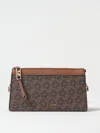 Michael Michael Kors Logo-print Cross Body Bag In Brown