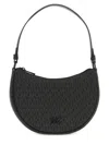 Michael Michael Kors Curved Silhouette Shoulder Bag With Monogram Detailing In Black