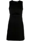 Michael Michael Kors Michael By Michael Kors Mini Dress In Black