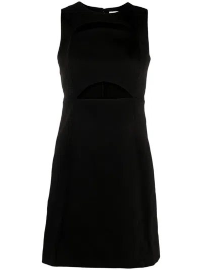 MICHAEL MICHAEL KORS CUT-OUT SLEEVELESS SHIFT DRESS