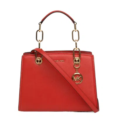 Michael Michael Kors Tote Bag With Logo In Red