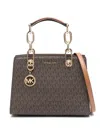 Michael Michael Kors Small Cynthia Tote Bag In Brown