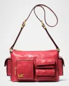 Michael Michael Kors Dakota Medium Pocket Leather Shoulder Bag