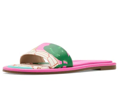 Michael Michael Kors Dana Slide Women's Sandals Bright Pink Multi: 6 M