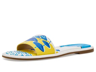 Michael Michael Kors Dana Slide Women's Sandals Optic White Multi: 8.5 M