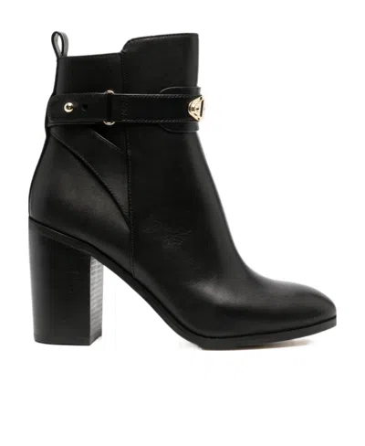 Michael Michael Kors Darcy 90mm Ankle Leather Boots In Black