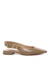 Michael Michael Kors Pointed Flat Sandals In Pink