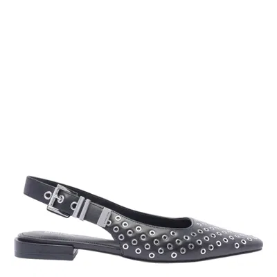Michael Michael Kors Darrington Ballet Flats In Black