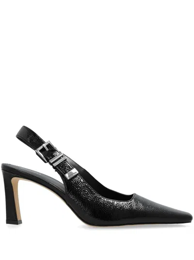 Michael Michael Kors Darrington Crackled Pumps In Black