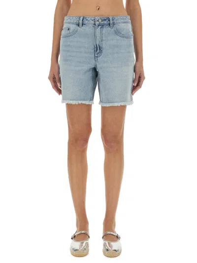 MICHAEL MICHAEL KORS DENIM BOYFRIEND SHORTS