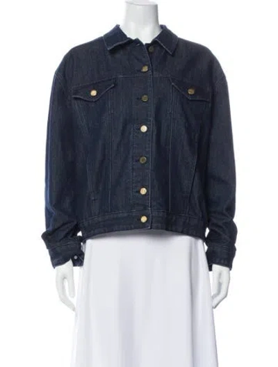 Pre-owned Michael Michael Kors Denim Jacket In Blue