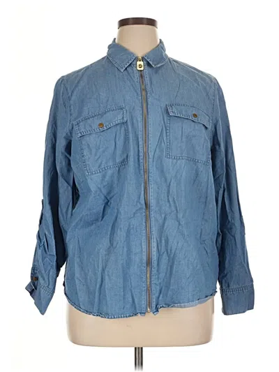 Pre-owned Michael Michael Kors Denim Jacket In Blue