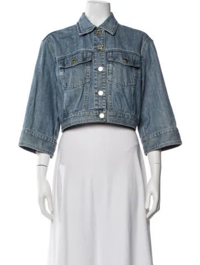 Pre-owned Michael Michael Kors Denim Jacket In Blue