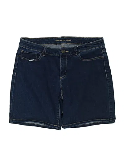 Pre-owned Michael Michael Kors Denim Shorts In Blue