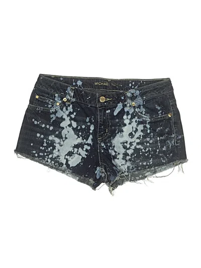 Pre-owned Michael Michael Kors Denim Shorts In Blue