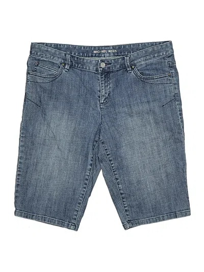 Pre-owned Michael Michael Kors Denim Shorts In Blue