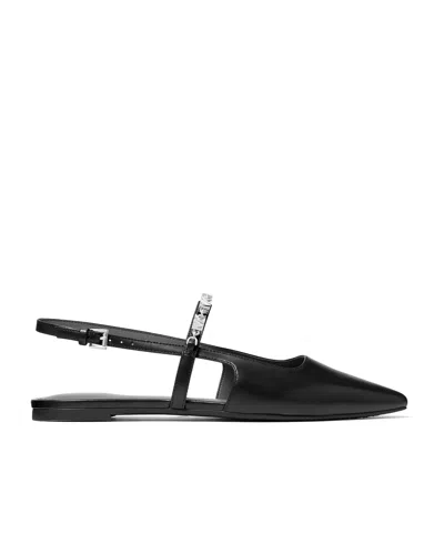 Michael Michael Kors Dina Flex Slingback Flat In Black