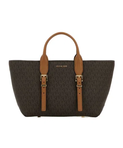 Michael Michael Kors Double-handle Shopping Bag In Black