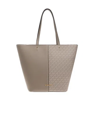 Michael Michael Kors Double Handle Shoulder Bag In Gray