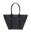 Michael Michael Kors Double Handle Shoulder Bag In Black