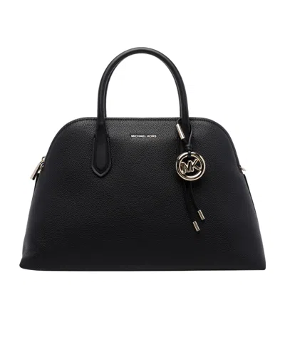 Michael Michael Kors Double-handled Shoulder Bag In Black