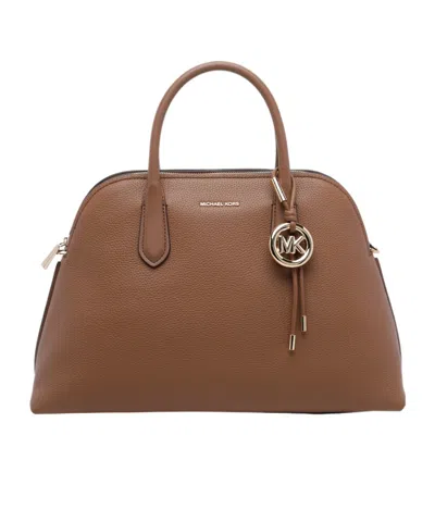 Michael Michael Kors Double-handled Shoulder Bag In Brown