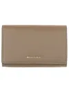 Michael Michael Kors Dove Cow Leather Wallets In Brown