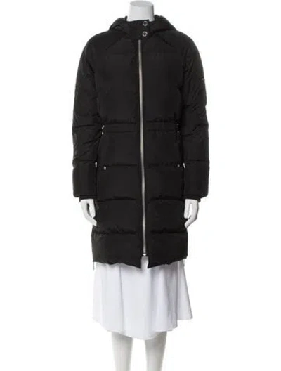 Pre-owned Michael Michael Kors Down Coat In Black
