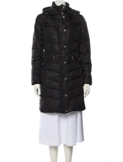 Pre-owned Michael Michael Kors Down Coat In Black