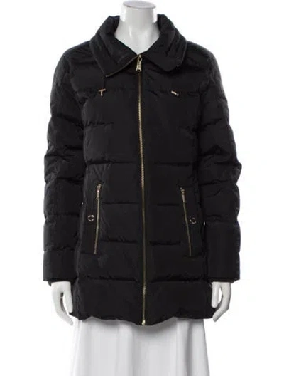 Pre-owned Michael Michael Kors Down Coat In Black