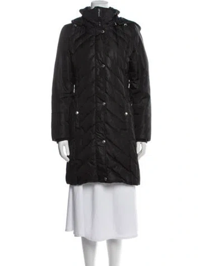 Pre-owned Michael Michael Kors Down Coat In Black