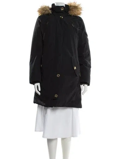 Pre-owned Michael Michael Kors Down Jacket In Black