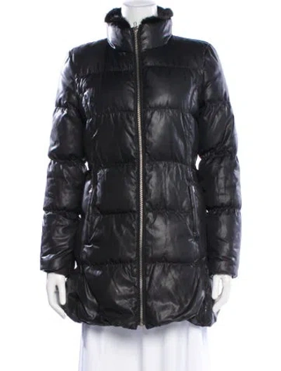 Pre-owned Michael Michael Kors Down Jacket In Black