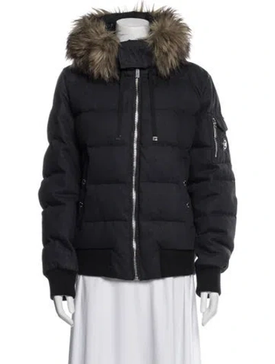 Pre-owned Michael Michael Kors Down Jacket In Blue