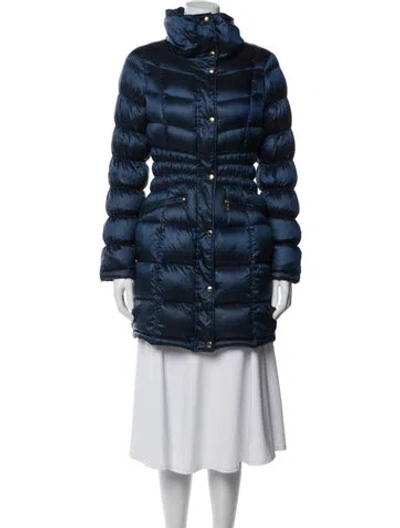Pre-owned Michael Michael Kors Down Jacket In Blue