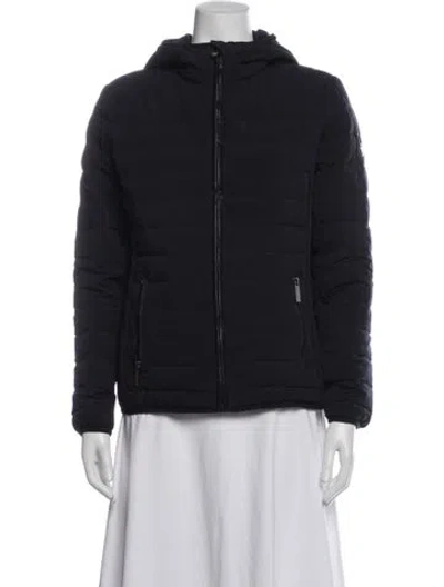 Pre-owned Michael Michael Kors Down Jacket In Blue