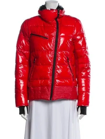 Pre-owned Michael Michael Kors Down Jacket In Red