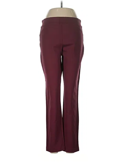 Pre-owned Michael Michael Kors Dress Pants In Burgundy