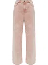 Michael Michael Kors Dyed-effect Jeans In Rosa