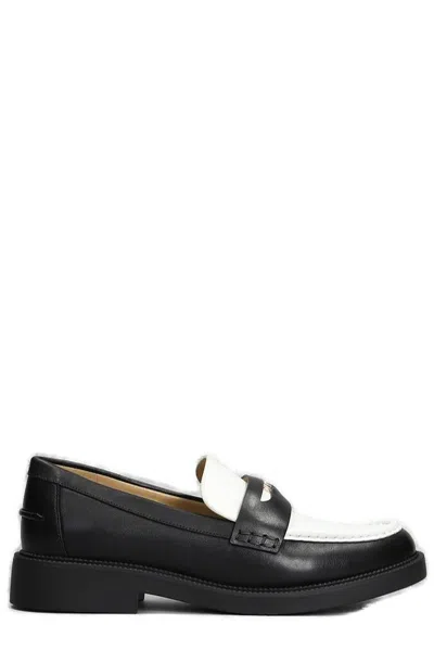 Michael Michael Kors Eden Logo Plaque Loafers In Multi