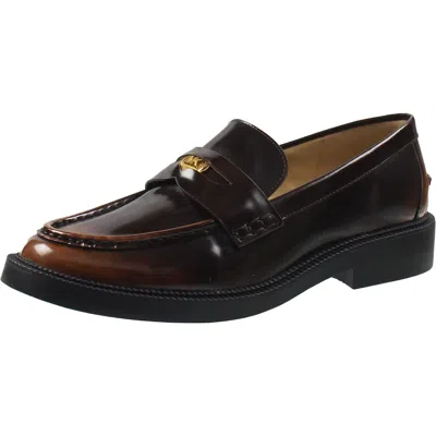 Michael Michael Kors Eden Womens Eyelet Leather Loafers In Multi