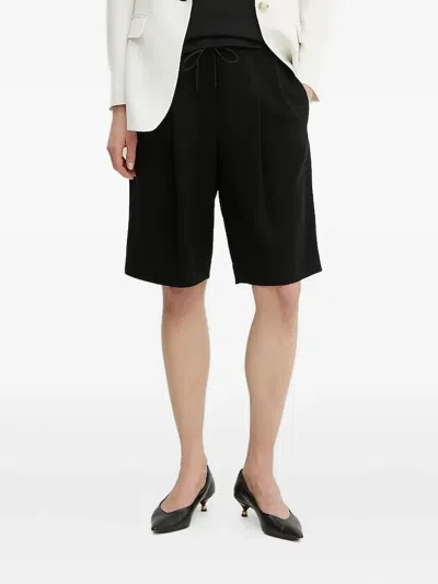 Michael Michael Kors Elastic-waist Shorts In Black