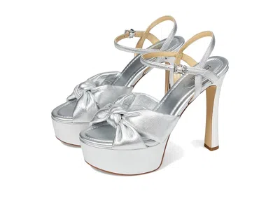 Michael Michael Kors Elena Platform In Silver