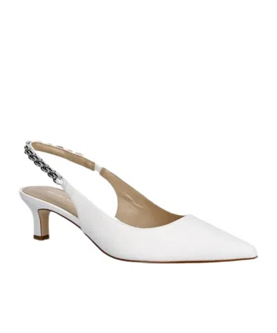 Michael Michael Kors Embellished Slingback Heeled Pumps In Multi