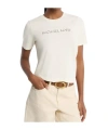 Michael Michael Kors Embossed Logo T-shirt In Neutral