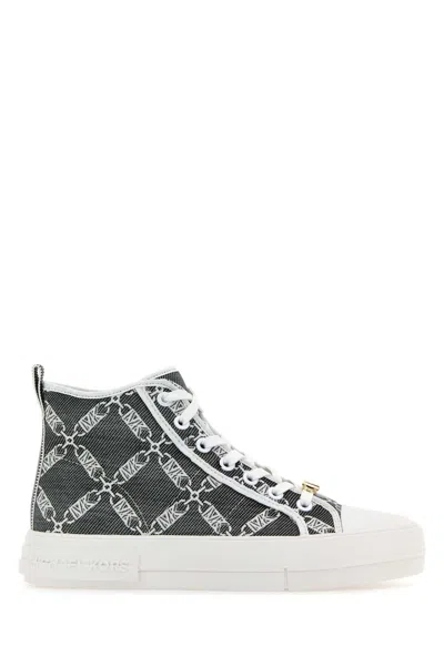 Michael Michael Kors Embroidered Canvas Sneakers