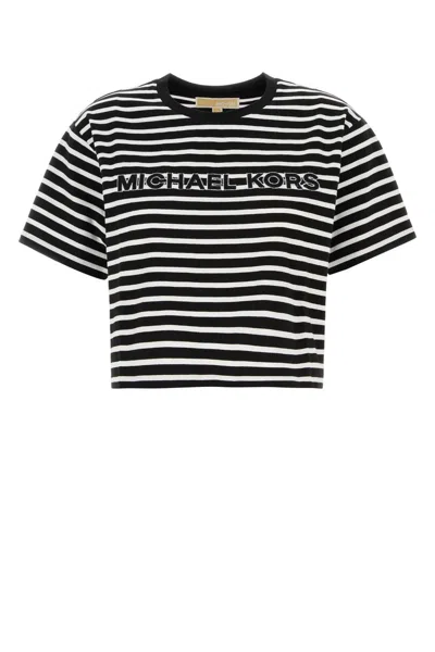 Michael Michael Kors Embroidered Cotton T-shirt